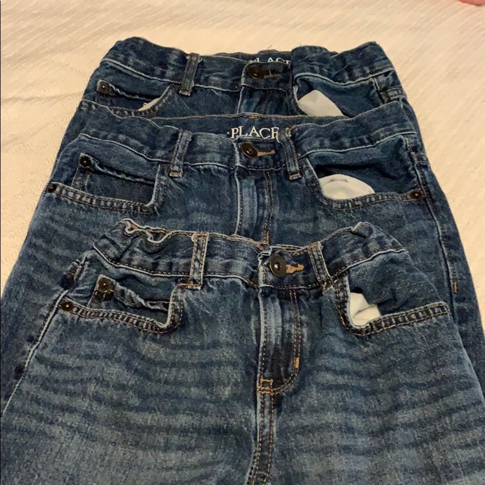 3 pair of size 8 Boys jeans